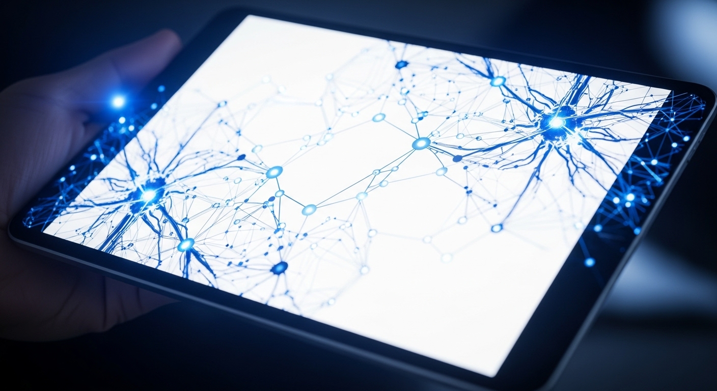 AI-powered flashcards displayed on various devices